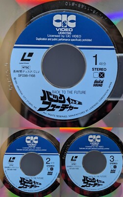 ①BACK TO THE FUTURE Trilogy [Part I, II 2 & III 3] - JAPAN Lot of