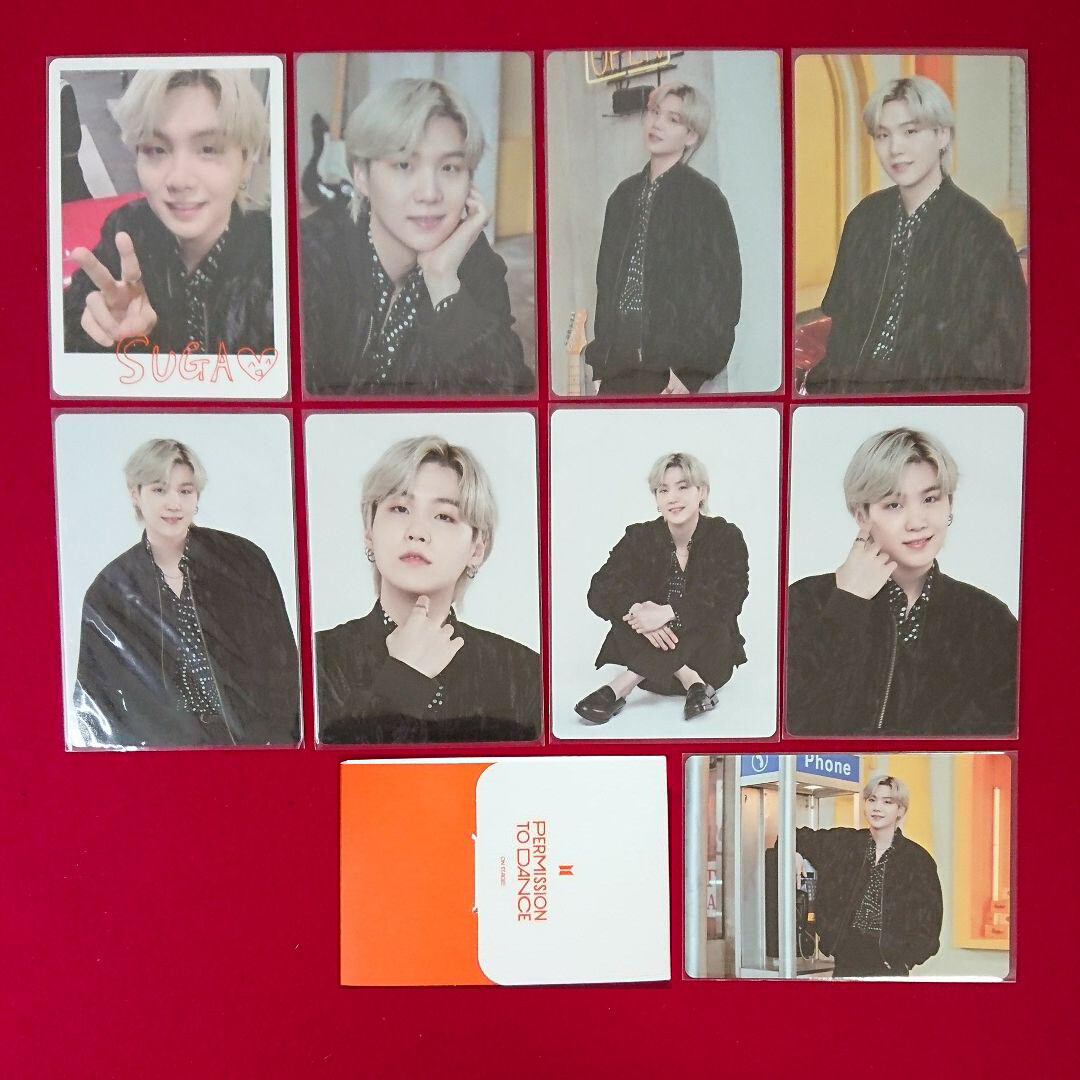 BTS PERMISSION TO DANCE ON STAGE PTD mini photo card