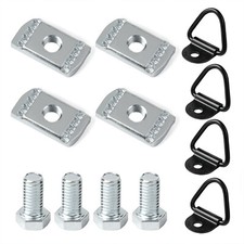 4set Truck Bed Rail Mounting Cleats Utili Track Kit Fits Nissan Frontier Titan