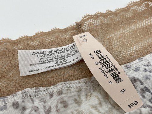 NWT Victoria Secret animal Print cotton panty size Small - 第 4/4 張圖片