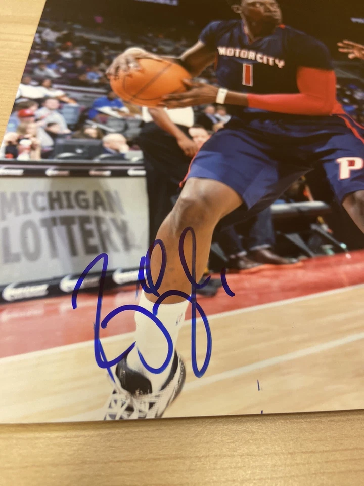 Реджи Джексон Detroit Pistons Clippers фотография с автографом 8X10 с сертификатом подлинности - Изображение 2 из 3
