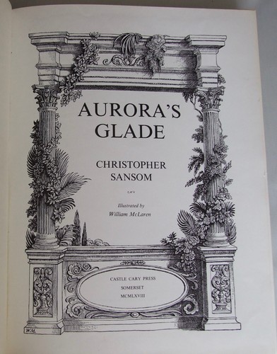 Aurora's Glade, Christopher Sansom, 1968, Signed Limited ed. 60/150, Leather - Foto 3 di 11