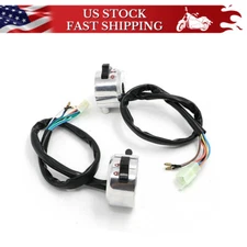 7/8" Universal Motorcycle Handle Bar Handlebar Switch Control For Honda Harley