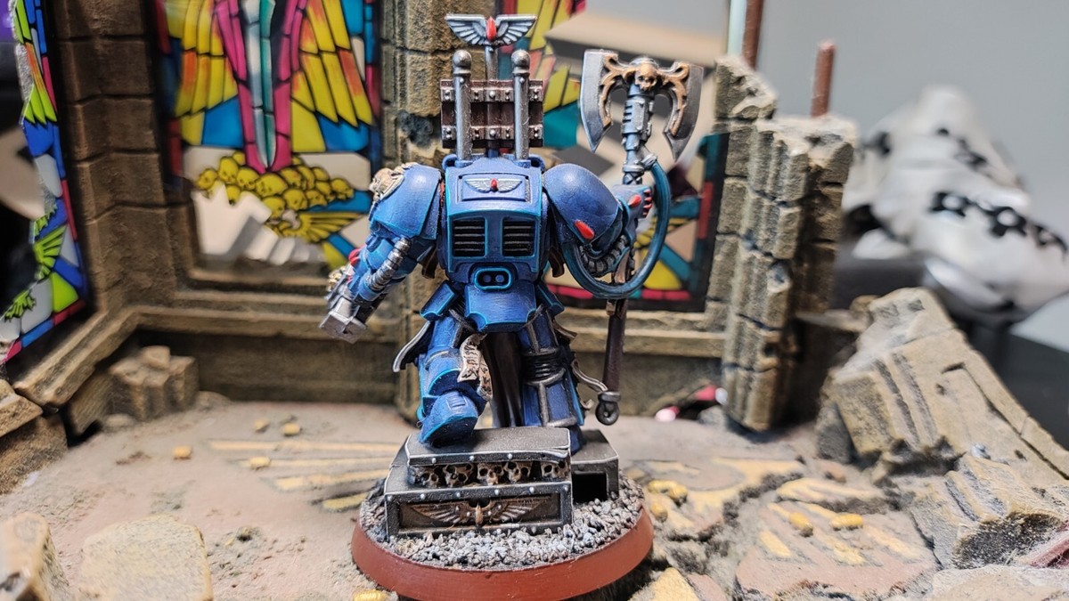 Librarian, Space Marines, Terminator Armor - Librarian In Terminator - Foto 3