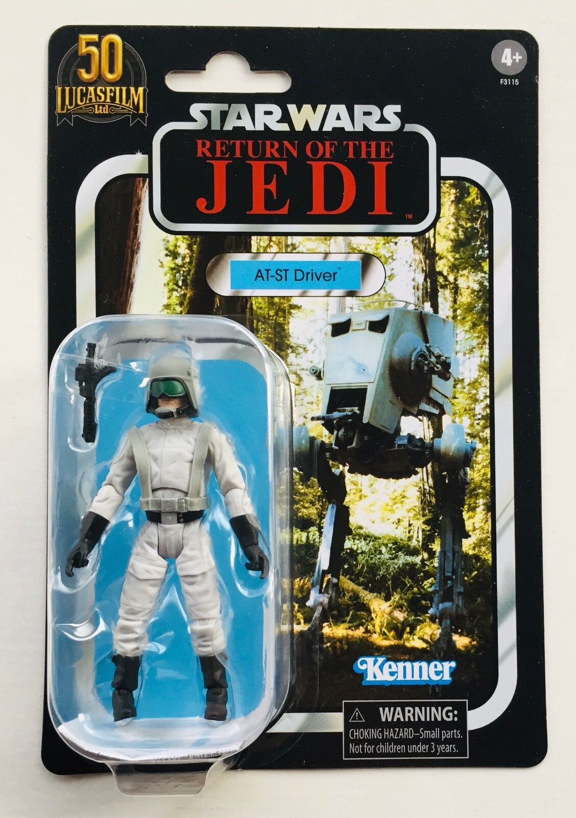 STAR WARS NEW VINTAGE COLLECTION ROTJ AT-ST SCOUT WALKER DRIVER VC192 MOC FIGURE