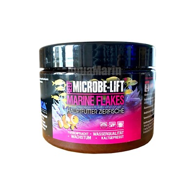 ARKA - Microbe-Lift Marine Flakes 500 ml (50g) Flocken Hauptfutter - MHD 03/2027