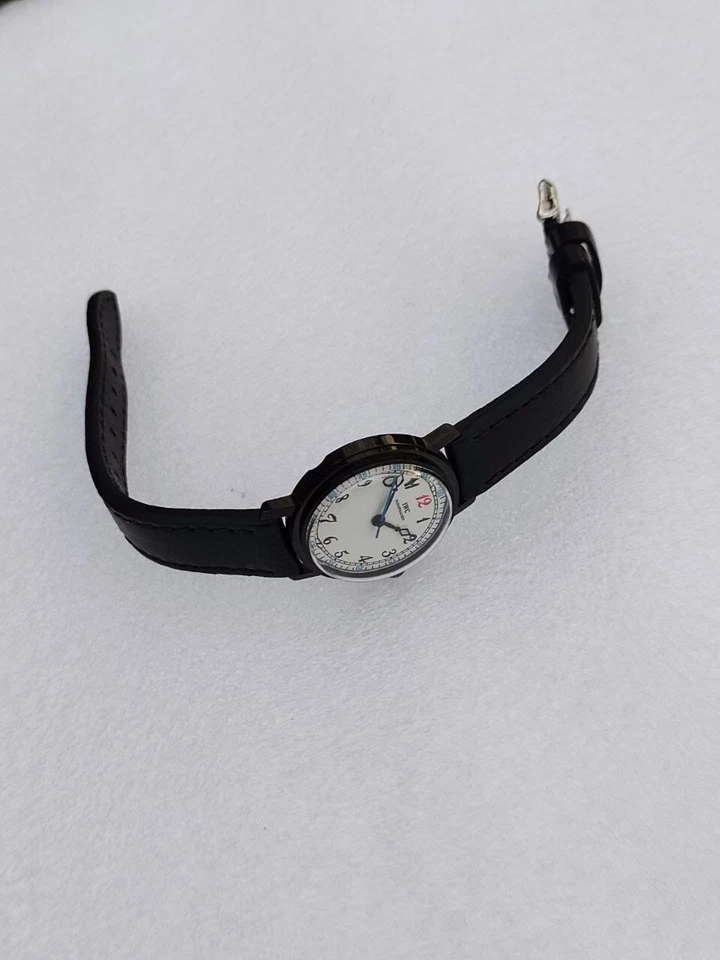 RELOJ IWC SCHAFFHAUSEN CALIBRE 2602 15 Joyas Reloj Hombre Mecánico Cuero W101 Foto 3 de 4