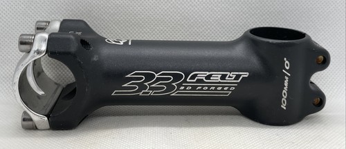 FELT 3.3 Stem 100mm 26.0mm Clamp 0° 1" Alloy Stem NEAR-MINT NEW BIKE TAKE-OFF - Picture 4 of 4