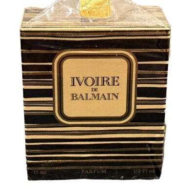 Ivoire De Balmain Vintage PARFUM Perfume Sealed 1/2 oz 15ml