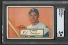 1952 Topps #36 SGC 3 - Gil Hodges  Dodgers