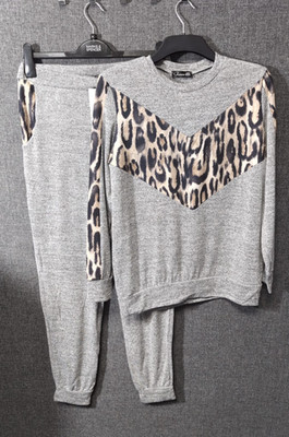 Loungewear-Set In The Style Grau UK M/L LN064 HH 10