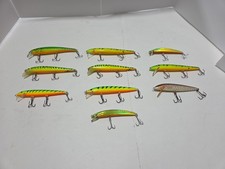 Rapala, Storm, And Yozuri Jerkbait (Lot Of 10)
