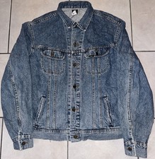 Vtg 70s 80s Lee Riders Denim Trucker Jacket Made USA PATD-153438 Size XL