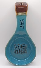 Vail Colorado Spoon Rest / Vintage / Ceramic / Skiing / Ski Resort souvenir