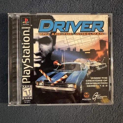 Driver (Sony PlayStation 1, PS1, 1999) CIB Complete & Tested