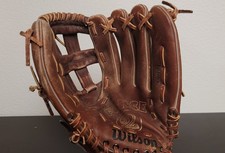 Wilson Force 2 A9861 Baseball Glove 12.5" Brown Leather Power Snap Cowhide