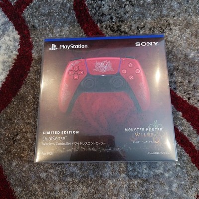   Playstation 5 Dualsense PS5 Controller Monster Hunter Wilds Limitiert 
