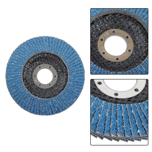 20 PCS 5" x 7/8" Zirconium Flap Discs 40 Grit T29 Angle Grinder Sanding Discs - Picture 11 of 16