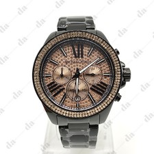 Michael Kors MK5879 Everest Black Rose Stainless-Steel Quartz Women's Watch