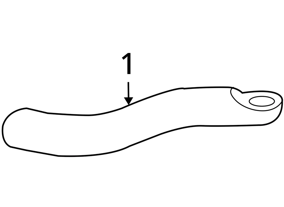 Mercury Mountaineer 2003 AWD barra estabilizadora delantera fabricante de equipos originales 122 k millas - LKQ411170421 Foto 4 de 4