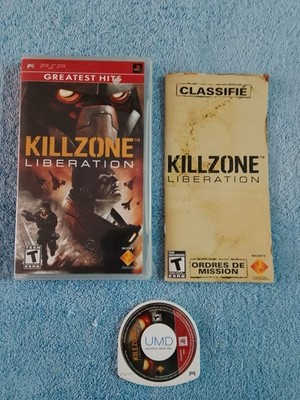 Killzone: Liberation (Sony PSP, 2006) Greatest Hits Complete CIB - Tested