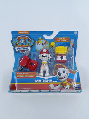 Paw Patrol Marshall Actionfigur mit 2 Clip-on Uniformen Spin Master Neu OVP