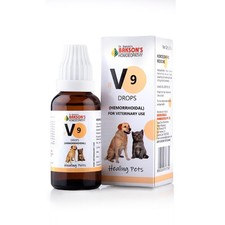 Bakson Veterinary V9 Hemorrhoidal Drops 30 ml for hemorrhoids and irritation