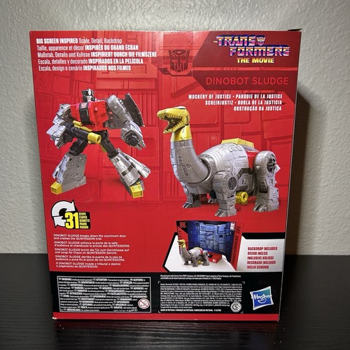 Transformers Studio Series 86-15 Dinobot Sludge Leader The Movie 1986 Hasbro NEW - Picture 3 of 6