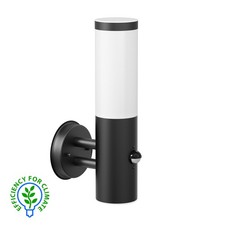 Wandleuchte PORU für außen, Bewegungsmelder, inkl. E27 Lampe