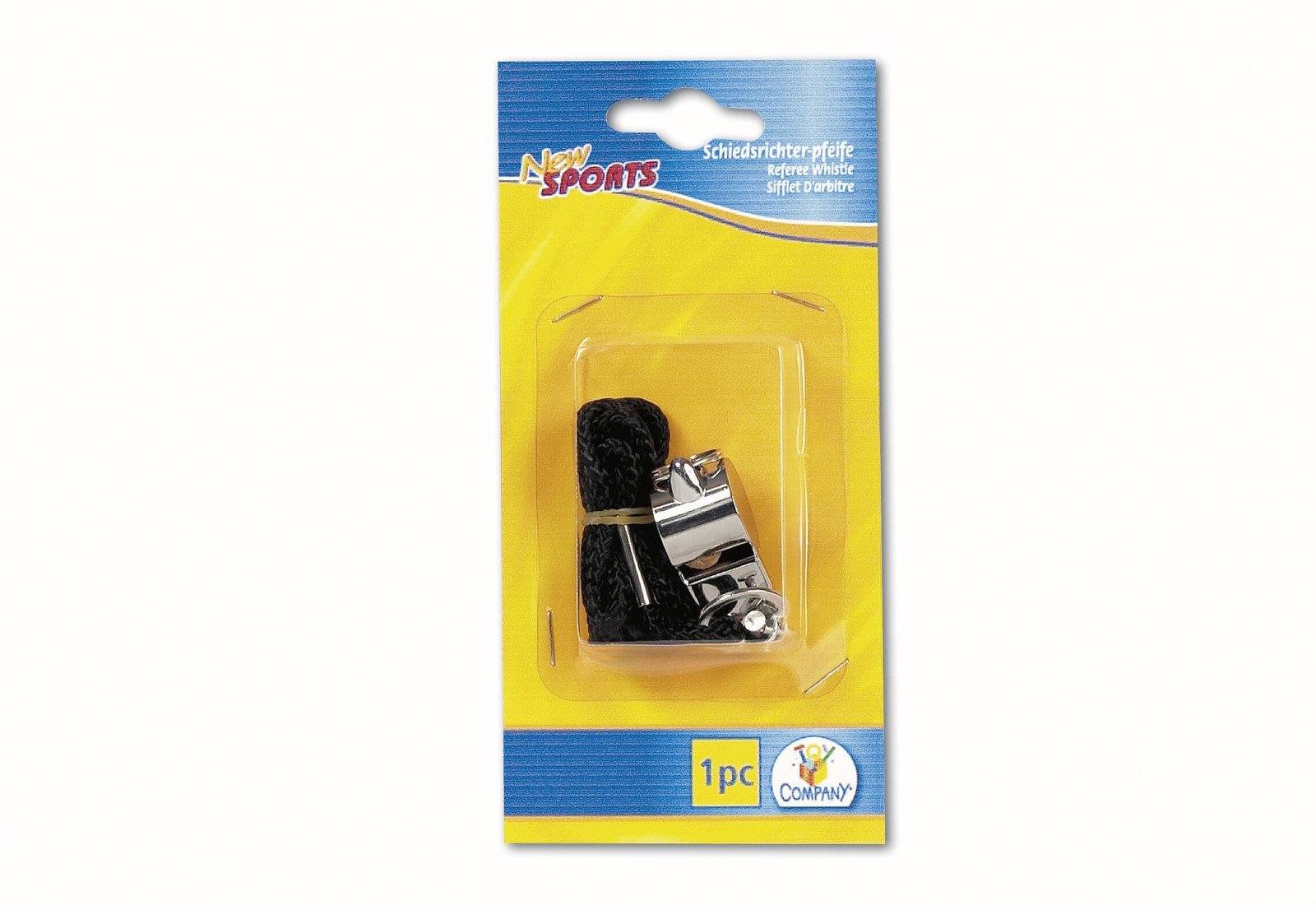 NSP Schiedsrichterpfeife aus Metall NUOVO