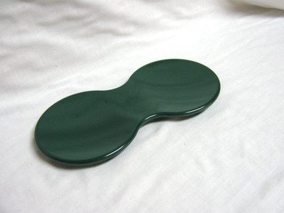 TUPPERWARE #2763A-3 GREEN  DOUBLE SPOON REST