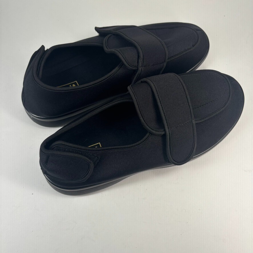 Propét Cronus Men’s 14 XX(5E) Black Slip-On Comfort Orthopedic Slipper Sneakers