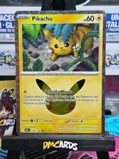 Pokemon Pikachu 038/128 16/30 | Set 30 Anniversario Italiano | Near Mint