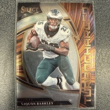 2025 Panini Select Turbocharged #1 Saquon Barkley Philadelphia Eagles