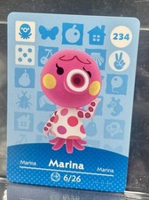 Animal Crossing Amiibo Card AUTHENTIC Series 3 Marina 234