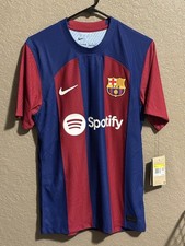 Authentic Barcelona Home and Away Jerseys 2023-24