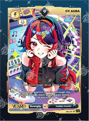 VCard: Divine Chaos 1st Edition Single Rare Holo Cards