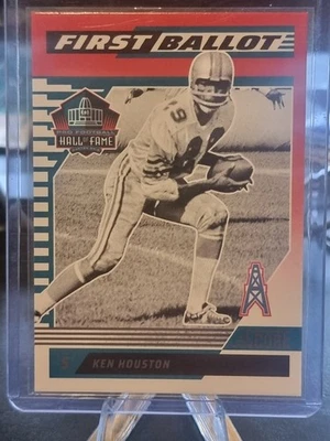 2025 Panini Score First Ballot - Ken Houston Houston Oilers NFL Hall of Fame #7 - Bild 1 von 2