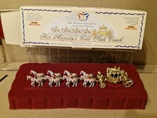 MATCHBOX YESTERYEAR YY66 HER MAJESTY THE QUEENS 40 ANNIVERSARY GOLD STATE COACH
