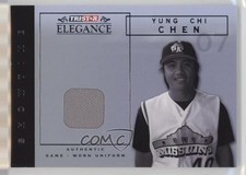 2007 TRISTAR Elegance Showtime Game-Worn Uniform Yung-Chi Chen #ST-YCC uk2