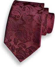 3.15" 8cm Fashion Striped PaisleyTies Mens Plaid Flower Necktie for Wedding