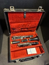 Vintage Wurlitzer Clarinet w/ Case Sell AS IS For Condition See Pictures. F1