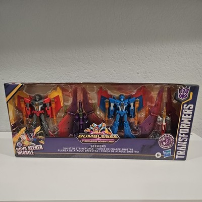 Transformers Bumblebee Cyberverse Adventures Seekers Sinister Strike Force 4-pck