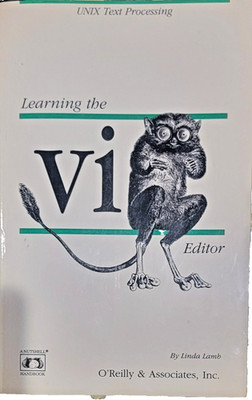 Learning the vi Editor O Reilly + Quick Reference Guide UNIX Bundle