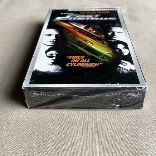The Fast & the Furious (1) (VHS 2001 NEW Special Edt) Paul Walker Vin Diesel Car - Picture 6 of 10