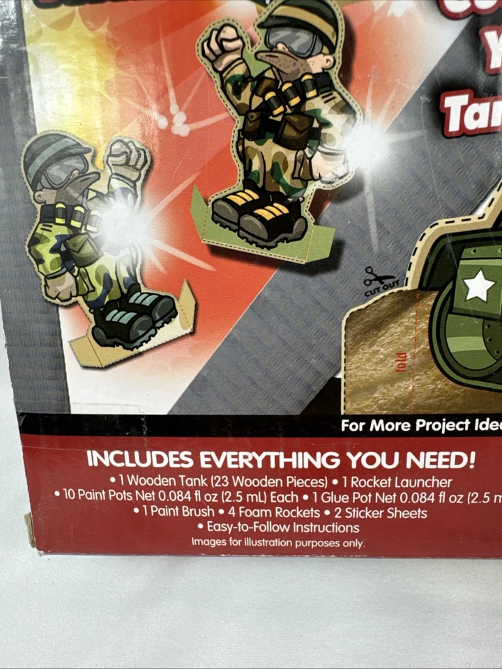 Boy Craft - Construye tu propio tanque - Incluye lanzador para dejar - Nueva caja sellada Foto 4 de 4