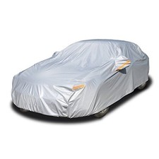 6 Layers Car Cover Waterproof All Weather for Automobiles, Outdoor Full Cover