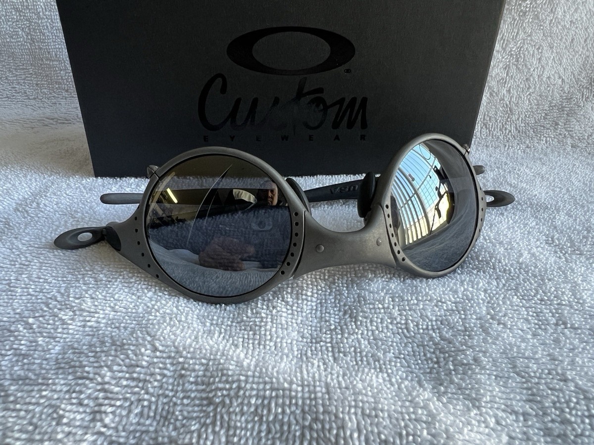 Oakley Mars Crater Rare X Metal Sunglasses Titanium Authentic