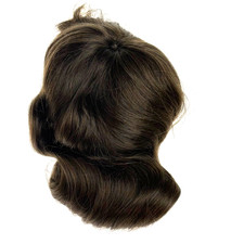 Dollyspun Synthetic Fiber Hair Doll 12 Lt Brown 01013 Vintage Straight Long Bang