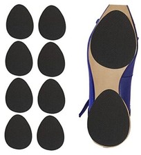 Non Slip Shoe Pads, Shoe Sole Protectors, Anti Slip Shoe Grips Black - 4 Pairs